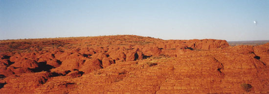 Kings Canyon moonscape