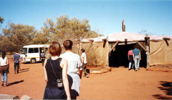 Aboriginal campsite